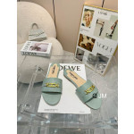 Tom Ford Lizard Whitney Slide In Green