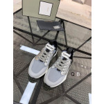 Tom Ford Nylon Mesh Jago Low-Top Sneaker In Grey12