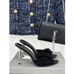 Tom Ford 10cm Metal Heel Slide In Black