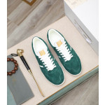 Tom Ford Men's Casual Sneakers In White/Green
