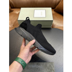Tom Ford Mesh Low Sneakers In Black
