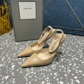 Tom Ford 10.5cm Leather Pumps In Nude