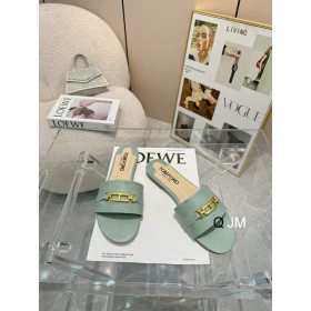 Tom Ford Lizard Whitney Slide In Green