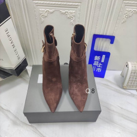Tom Ford 10.5cm Padlock Ankle Boot In Brown