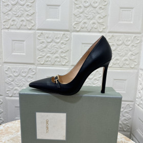 Tom Ford 10.5cm Leather Pointed Toe High Heels In Black