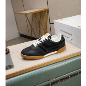Tom Ford Men's Casual Sneakers In Black