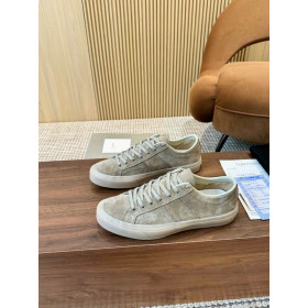 Tom Ford Suede Cambridge Sneakers In Khaki 016