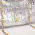 Tom Ford Womens Mini Crocodile Pattern Shoulder Bag In Silver