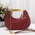 Tom Ford Womens Mini Crocodile Pattern Shoulder Bag In Red