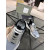 Tom Ford Nylon Mesh Jago Low-Top Sneaker In Grey12