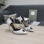 Tom Ford Leather Metal Open Toe Pumps In White