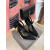 Tom Ford Velvet Padlock Ankle Wrap Pointed Toe Pumps In Black