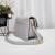 Tom Ford Leather And Gold Logo Buckle Mini Shoulder Bag In Grey 