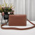 Tom Ford Leather And Gold Logo Buckle Mini Shoulder Bag In Brown 