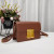Tom Ford Leather And Gold Logo Buckle Mini Shoulder Bag In Brown 