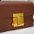 Tom Ford Leather And Gold Logo Buckle Mini Shoulder Bag In Brown 