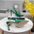 Tom Ford 10.5cm Shiny Leather Angelina Slingback In Green