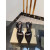 Tom Ford Velvet Asymmetric Crystal Sandal In Black02
