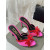 Tom Ford 10.5cm Velvet Bow Slide In Rose Pink