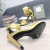 Tom Ford 10.5cm Buckled Metallic-Heel Sandals In Yellow