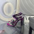 Tom Ford 10.5cm Chain Leather Sandals In Purple