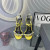 Tom Ford 10.5cm Chain Leather Sandals In Yellow