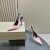 Tom Ford 10cm Leather Angelina Slingback In Pink