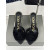 Tom Ford 10cm Metal Heel Slide In Black
