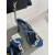 Tom Ford 10cm Silver Chain Sandal In Blue
