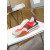 Tom Ford Suede Technical Fabric James Sneaker In Red/Grey 034
