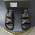 Tom Ford Men's Leather Slippers In Brown