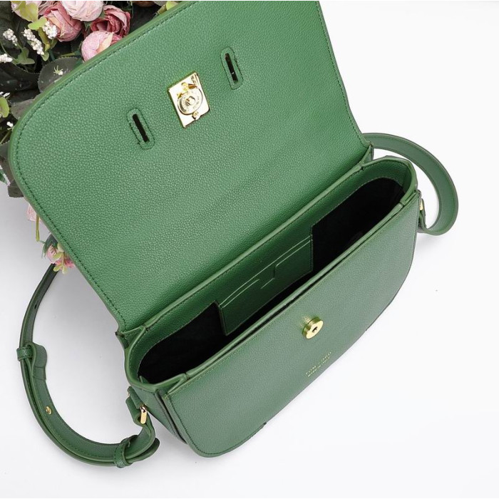 Tom Ford Mulheres Com Textura De Couro Mini Saco De Ombro Verde