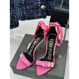 Tom Ford a 10 cm de Fita de Seda Sandália cor-De-Rosa