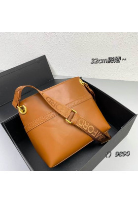 Tom Ford Em Relevo Saco De Ombro Na Cor Marrom
