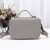Tom Ford Mulheres Com Textura De Couro Mini Bolsa De Ombro Em Cinza
