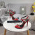 Tom Ford 10.5 cm de Couro Corrente de Ouro e Sândalo Vermelho