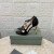 Tom Ford 10.5 cm de Couro, com Salto Alto Sandália Em Preto