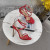 Tom Ford 11cm Genuino Ida Sandália Em Vermelho