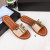 Tom Ford Couro TF Logotipo da Televisão Slide No Nude