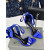 Tom Ford 10 cm de Cetim de Seda Fivela Oco Correia de Sandália Azul