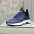 Tom Ford Malha De Nylon Jago Baixo-Superior Sapatilha Em Blue14