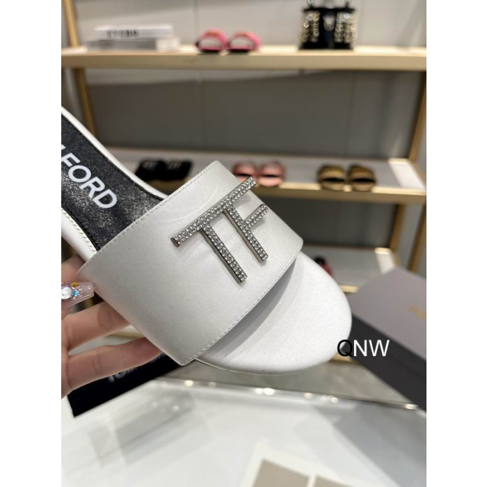 Tom Ford Bőr TF Logó Dia Fehér