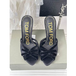 Tom Ford 10.5 cm Bársony Íj Dia, Fekete