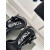 Tom Ford 10cm Bársony Aszimmetrikus Kristály szivattyúk Black01