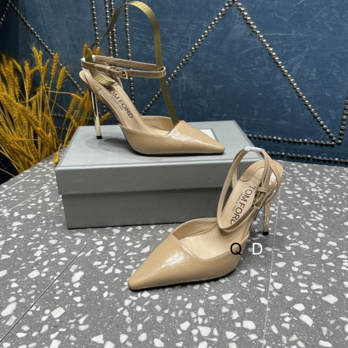Tom Ford 10.5 cm Leathar Caidéil Nude