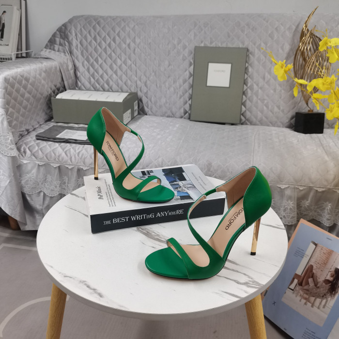 Tom Ford 10.5 cm Leathar Sandal I Glas