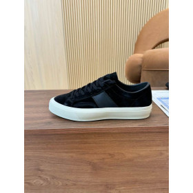 Tom Ford Suede Cambridge Sneakers Dubh 011