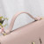 Tom Ford Mban Textured-Leathair Mini Mála Ghualainn Pink