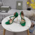 Tom Ford 10.5 cm Leathar Sandal I Glas