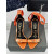 Tom Ford 10cm Síoda Satin le Búcla Inchoigeartaithe Strap Sandal I Orange